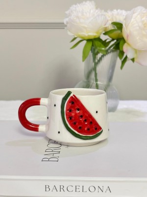 Karpuz Kabartmalı Mug