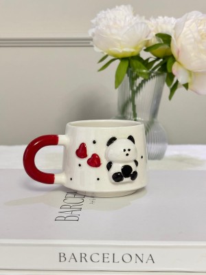 Panda Kabartmalı Mug