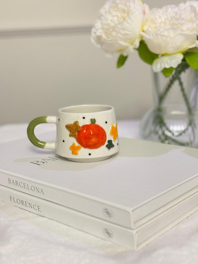 Balkabağı Kabartmalı Mug