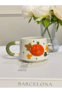 Balkabağı Kabartmalı Mug