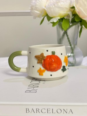 Balkabağı Kabartmalı Mug