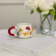 Mantar Kabartmalı Mug