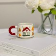 Sonbahar Evi Kabartmalı Mug