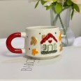 Sonbahar Evi Kabartmalı Mug